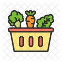 Vegetables Radish Farm Icon
