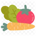 Vegetables Veggie Grocery Icon