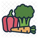 Vegetables Organic Food Icon