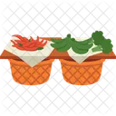 Vegetables Fruit Market Icon