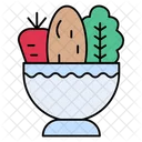 Vegetables Basket Carrot Icon