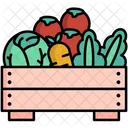 Vegetables Basket  Icon