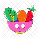 Vegetables Bowl  Icon