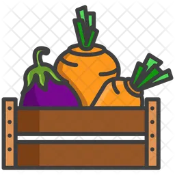 Vegetables Box  Icon