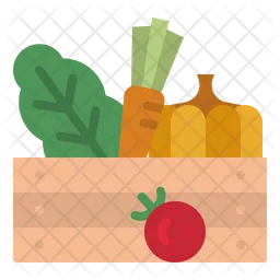 Vegetables Box  Icon