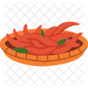Chili Peppers Bowl Icon