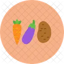 Food Healthy Vegetarian Icon