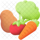 Vegetables Food Healthy Icon