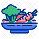 Vegetable Food Slad Icon