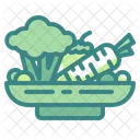 Vegetable Food Slad Icon