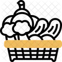 Vegetables Protein Food Icon