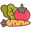 Vegetables Veggie Grocery Icon