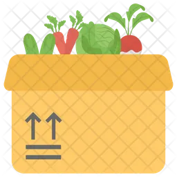 Vegetables Packing  Icon