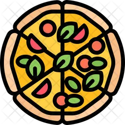 Vegetables Pizza  Icon