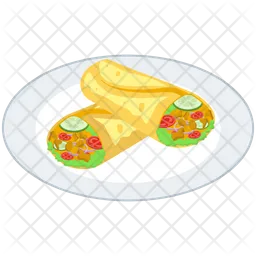 Vegetables Shawarma Platter  Icon