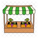 Vegetable Stall Carrot Icon