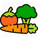 Vegetales Alimentos Saludables Icon