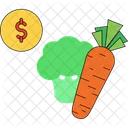 Veggies Food Vegetable Icon