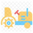 Farming Vehicle Agriculture Icon