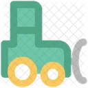 Vehicle Tractor Farm Icon