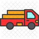 Pickup Truck Automobile Icon
