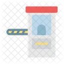 Vehicle Barrier Stop Icon