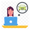 Vehicle Booking  Icon