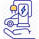 Vehicle charging station  Icon