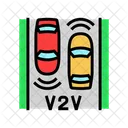 Vehicle Communication Self Icon