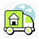 Car Delivery Man New Car Icon