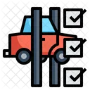 Vehicle Diagnosis Check Icon