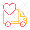 Vehicle Donation Social Good Community Support Icon