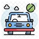 Control Emission Vehicle Icon