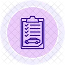 Vehicle Inspection Car Icon