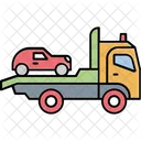 Vehicle Lifter Truck Construction Vehicle Crane Vehicle Icon