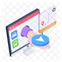 Booking Isometric Booking Icons Online Reservations Icon