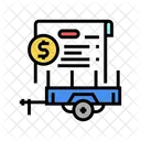 Vehicle Rent Agreement Rent Agreement Icon