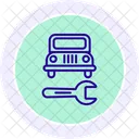 Vehicle Repair Line Icon Icon