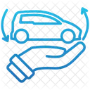 Vehicle Sharing Car Sharing Electric Vehicle Icon