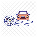 Vehicle Tyres Car Icon