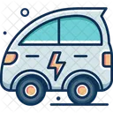 Vehicule Vehicule Electrique Voiture Icône