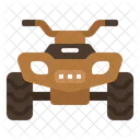 ATV Todoterreno Vehiculo Icono