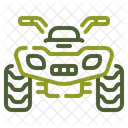 Cuatrimoto Icono Vehiculo Icono