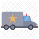 Veículo policial  Ícone