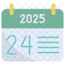 Veinticuatro De 2025 Icono