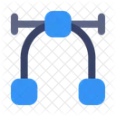 Vektor Bearbeitungswerkzeuge Grafikdesign Symbol