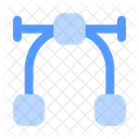 Vektor Bearbeitungswerkzeuge Grafikdesign Symbol