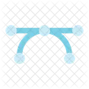 Vektor Knoten Kurve Symbol