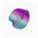 Vektor Welle Linien Symbol