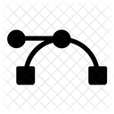 Zeichnen Vektor Tool Bezier Symbol